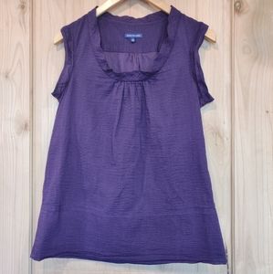 Martin & Osa Dark Purple Tank Top